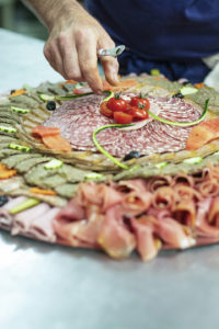 Les fins gourmets_plateau de charcuterie_100% maison_jambon cru